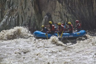 Chilling to Sangam Rafting