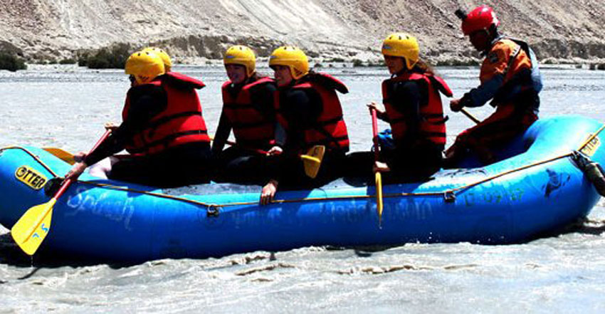 Scorpochey to Sangam Rafting